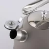 Metal Handle Stainless Steel Whistling Kettle 2.5L