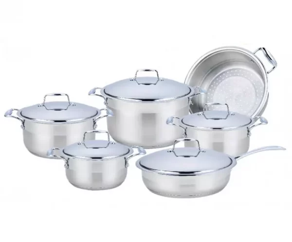 pot factory cookware with magnetic base 11pcs