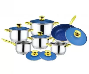 pot wholesaler cookware for electric stove 12pcs